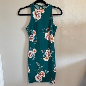 IRIS floral dress
